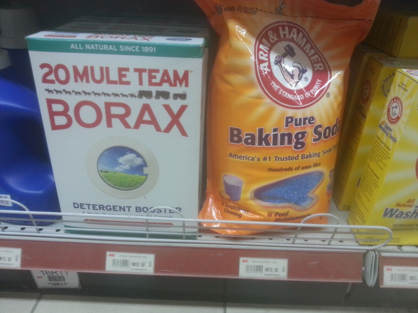 Little Tiger Growing Up Shopping Buying Borax in Malaysia